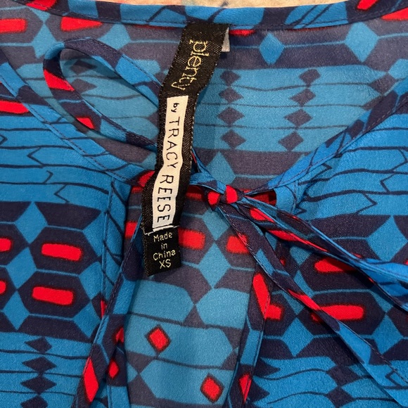 Plenty by Tracy Reese Flutter Sleeve Blouse - Picture 12 of 13